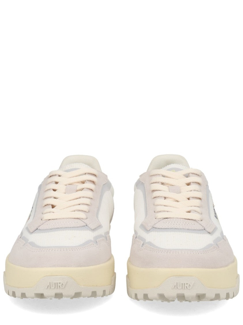 Autry Wildpace Low Suede Leather Tpu Low-Top Sneakers