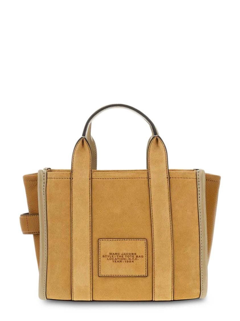 Marc Jacobs Structured Suede Cow Leather Small Tote Bag