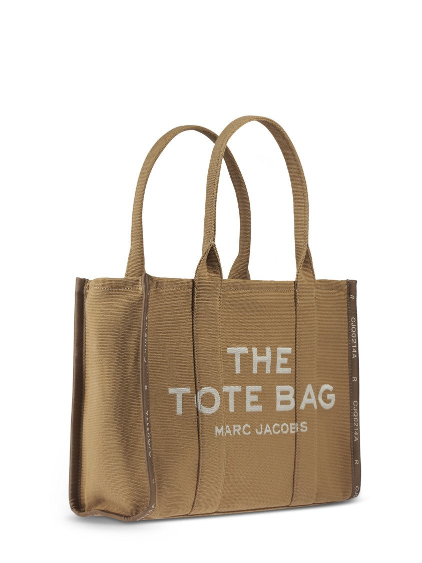 Marc Jacobs Spacious Brown Tote Bag With Sturdy Handles