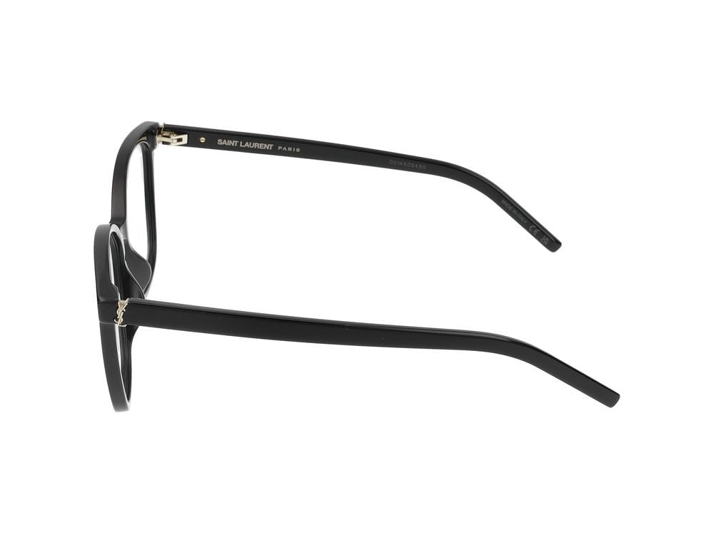 Saint Laurent Eyeglasses Sl M162 001 Black Black Transpare 55/16/145