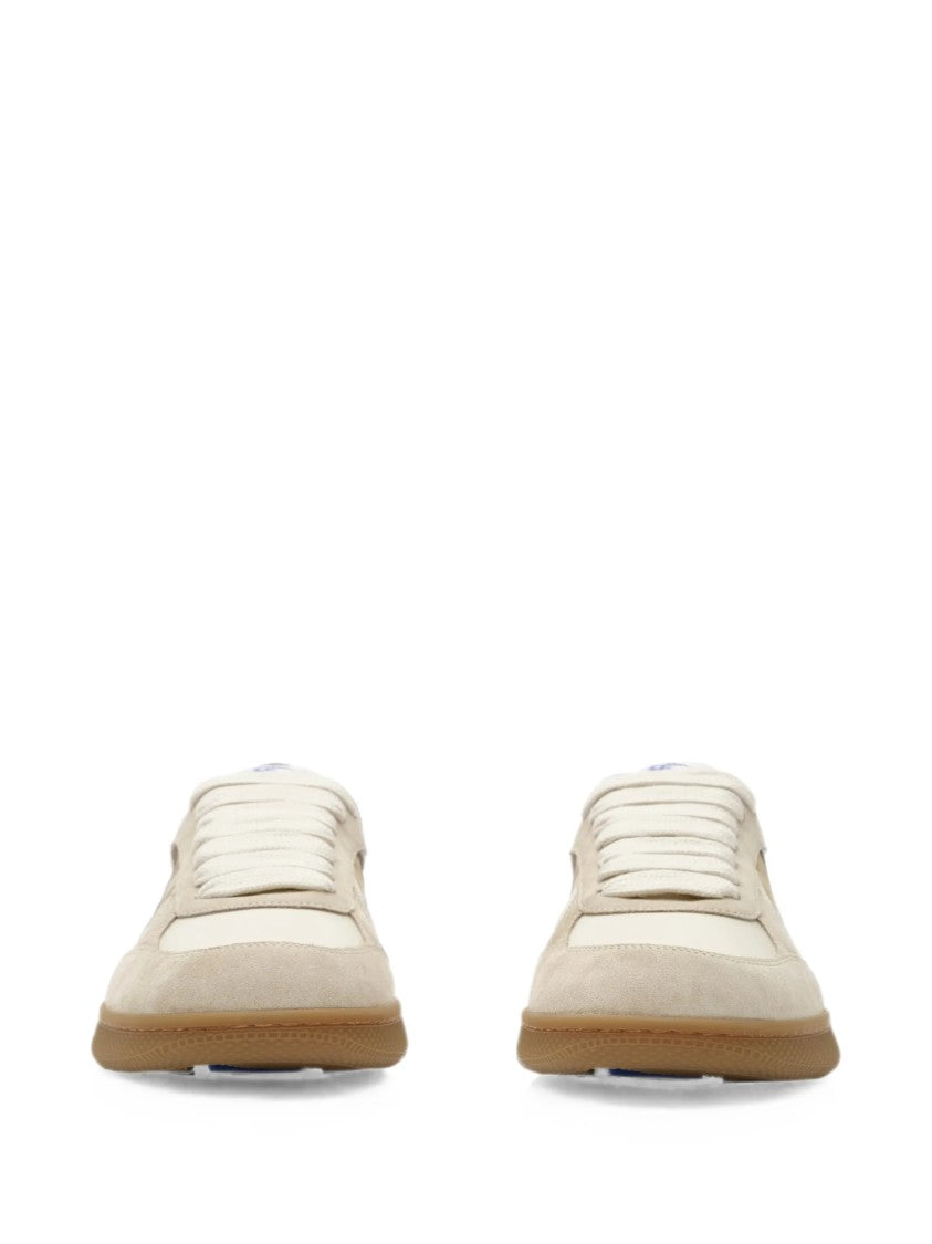 Burberry Low-Top Sneakers With Classic Check And Vintage Accents