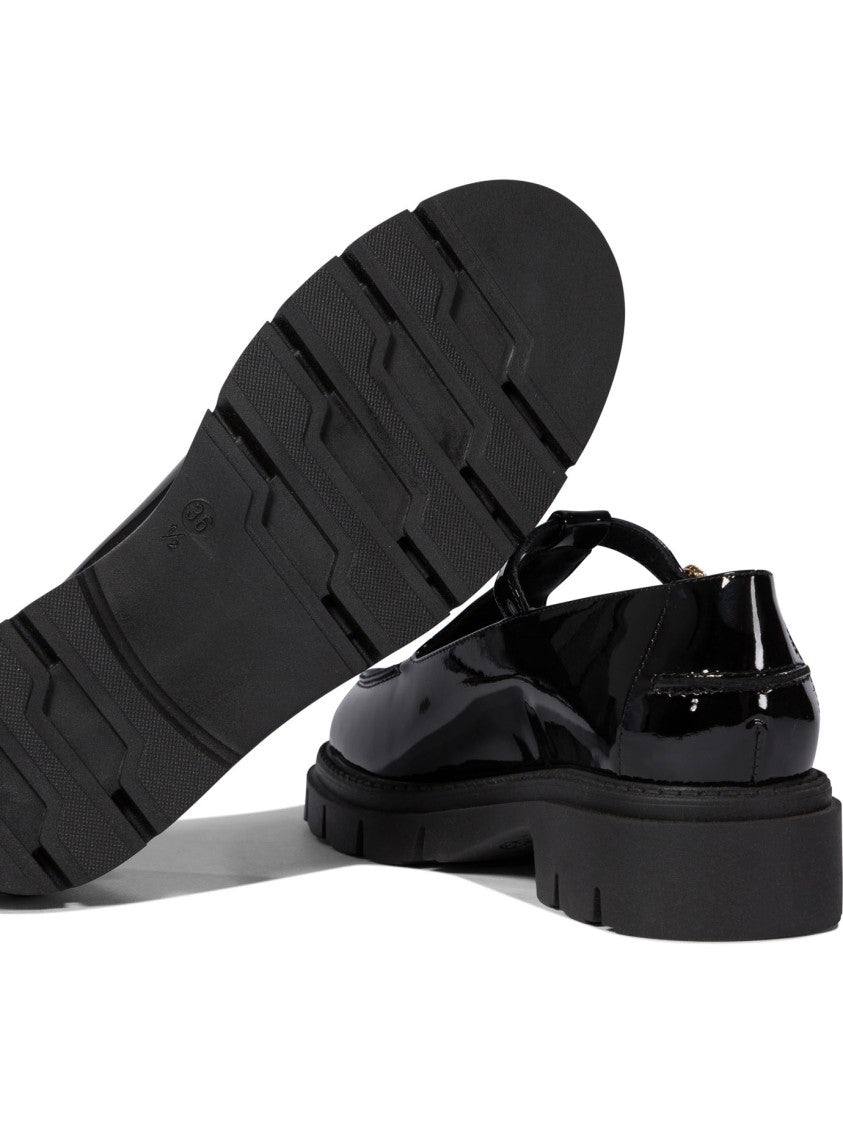 Amato Daniele Glossy Black Patent Leather Loafers