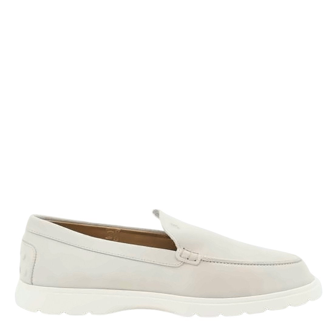 Tod's Suede Loafers With Rounded Toe