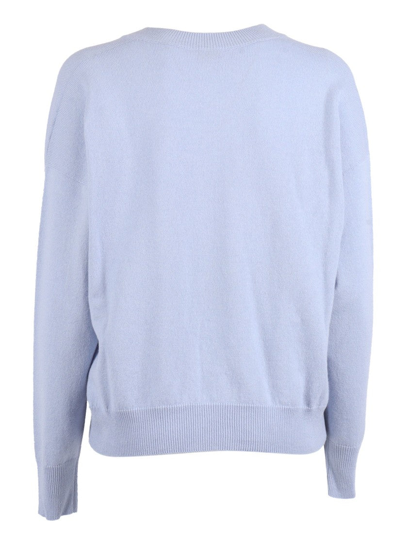 Peserico Relaxed Fit V-Neck Knitted Sweater