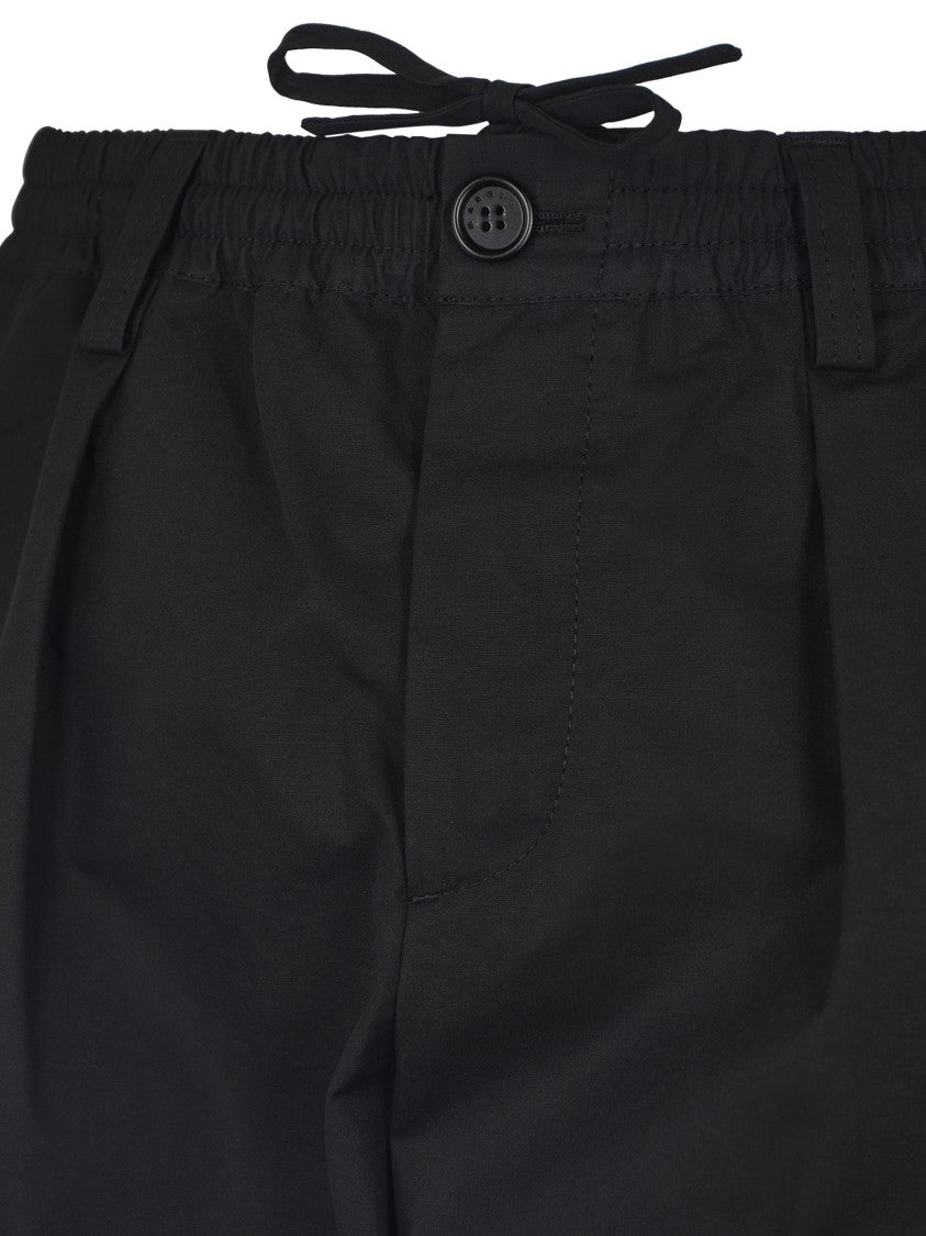 Marni Relaxed Fit Black Trousers