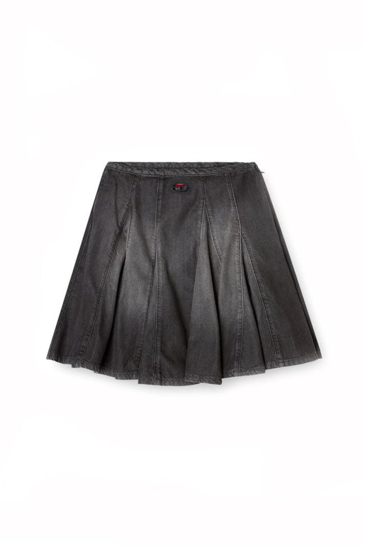 Diesel Multicolor Crepe Mini Skirt