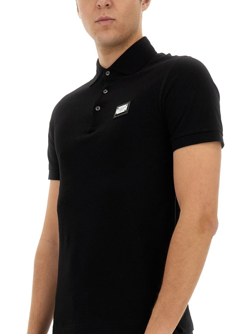 Dolce & Gabbana Polo With Logo