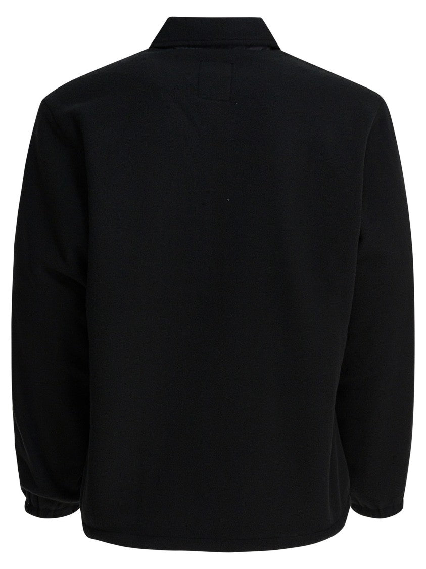 Gr10k Polartec Fleece Jacket With Raised Collar And Double-Slider Zip