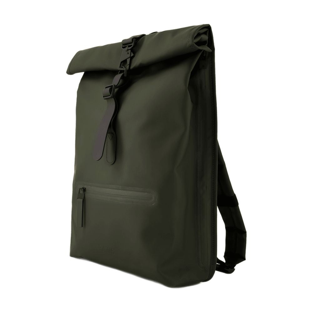 Rains Rolltop Rucksack Backpack - Synthetic - Green