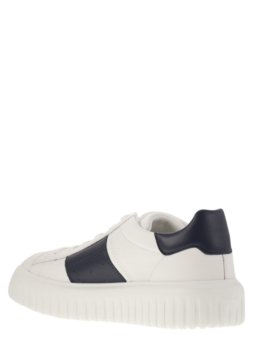 Hogan H-Stripes Sneakers With Extralight Eva Sole
