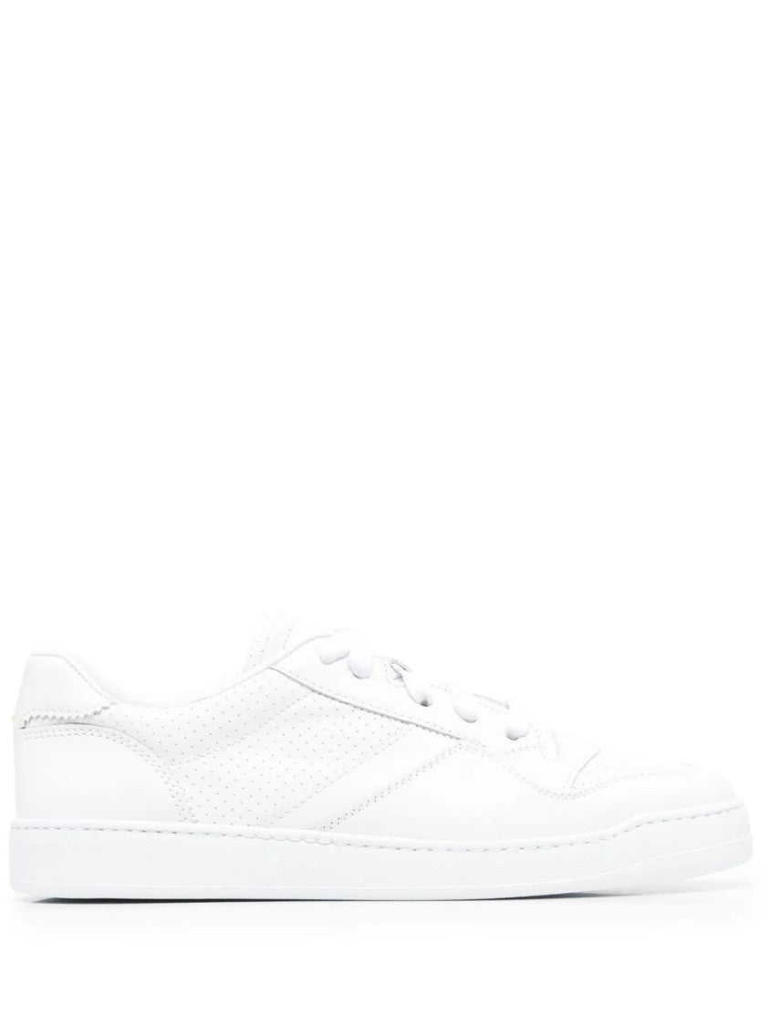 Doucal's Calf-Leather Low-Top Sneakers