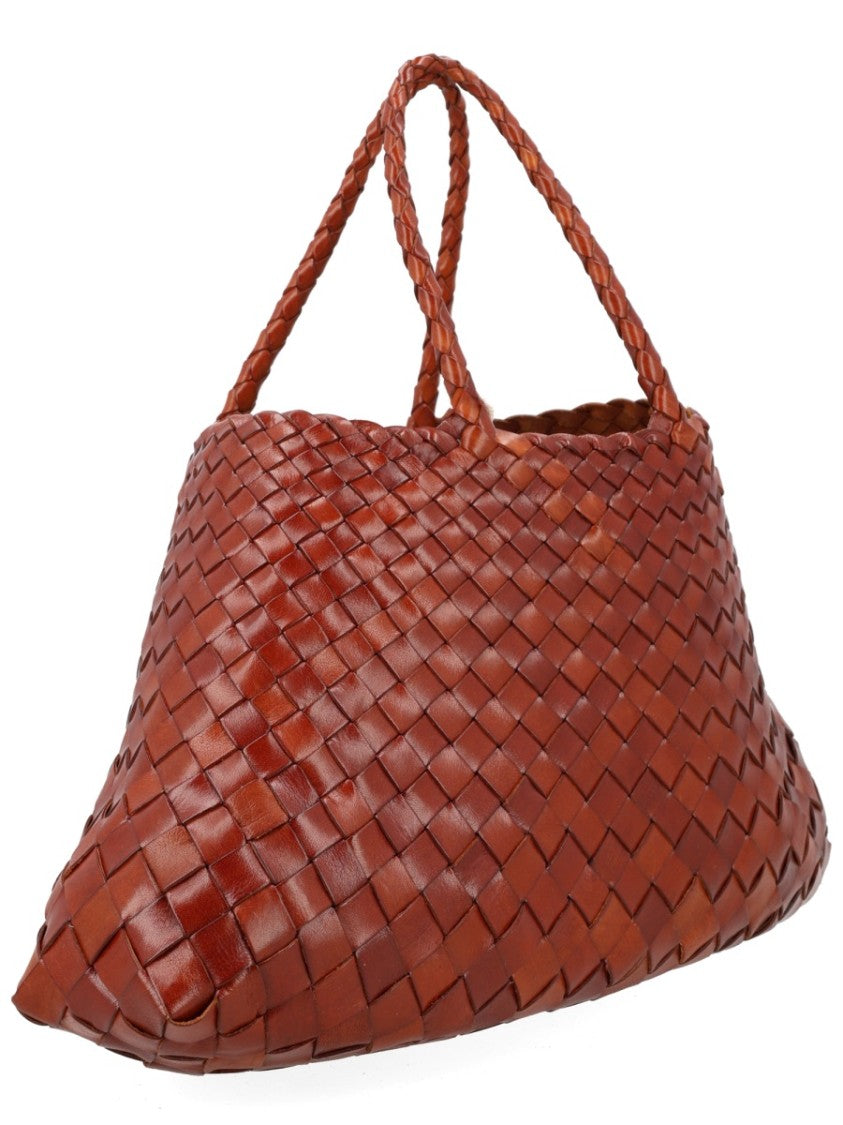 Dragon Diffusion Santa Croce Woven Leather Handbag Bag