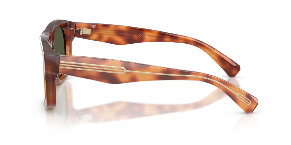 Brunello Cucinelli Tortoiseshell 0Bc4026s Acetate Oversized Square Sunglasses