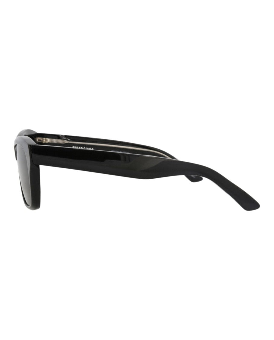 Balenciaga Square-Frame Recycled Acetate Sunglasses