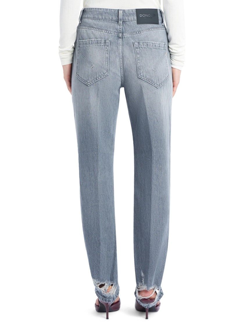 Dondup Tailored Straight Leg Trousers With Detailing