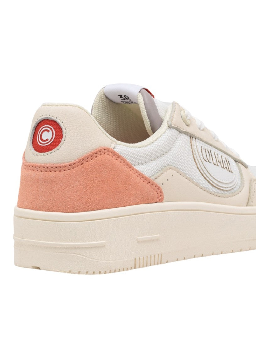 Colmar Originals Cream Sneakers With Ergonomic Insole