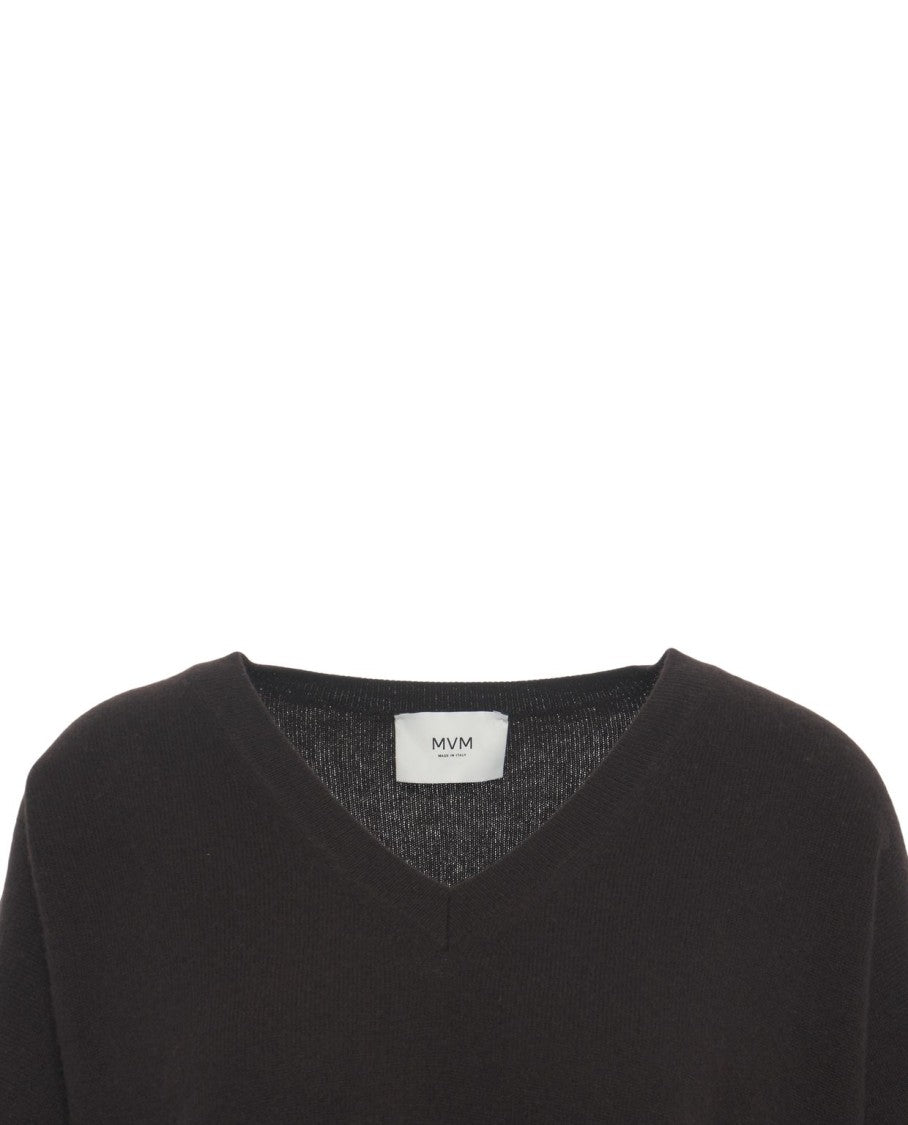 Mvm Cashmere Sweater With Pearls