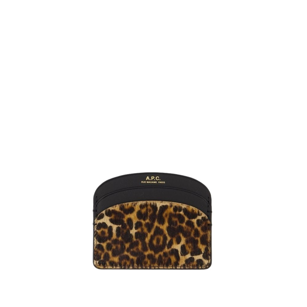 A.P.C. Card Holder - Leather - Printed