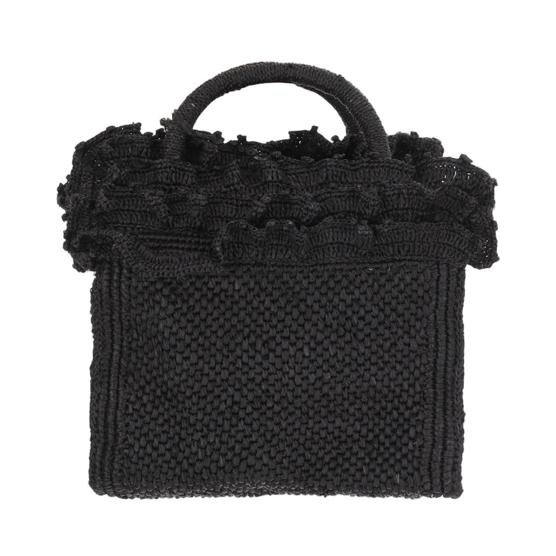 Ibeliv Rafia And Cotton Tote Bag