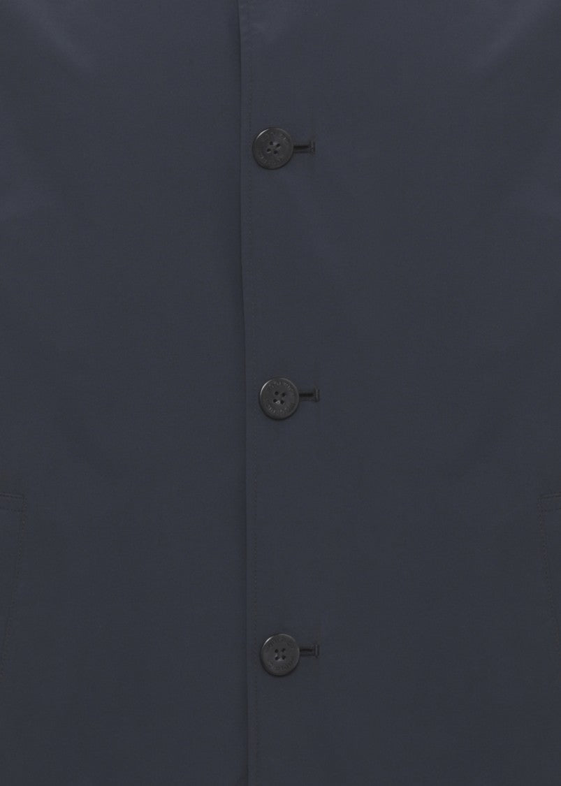 Woolrich Blue Urban Lamar Raincoat