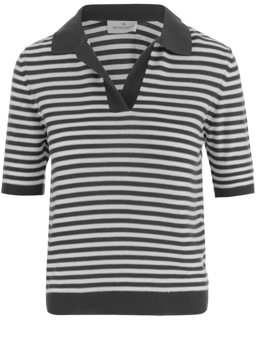 Bruno Manetti Cotton Blend Polo Shirt