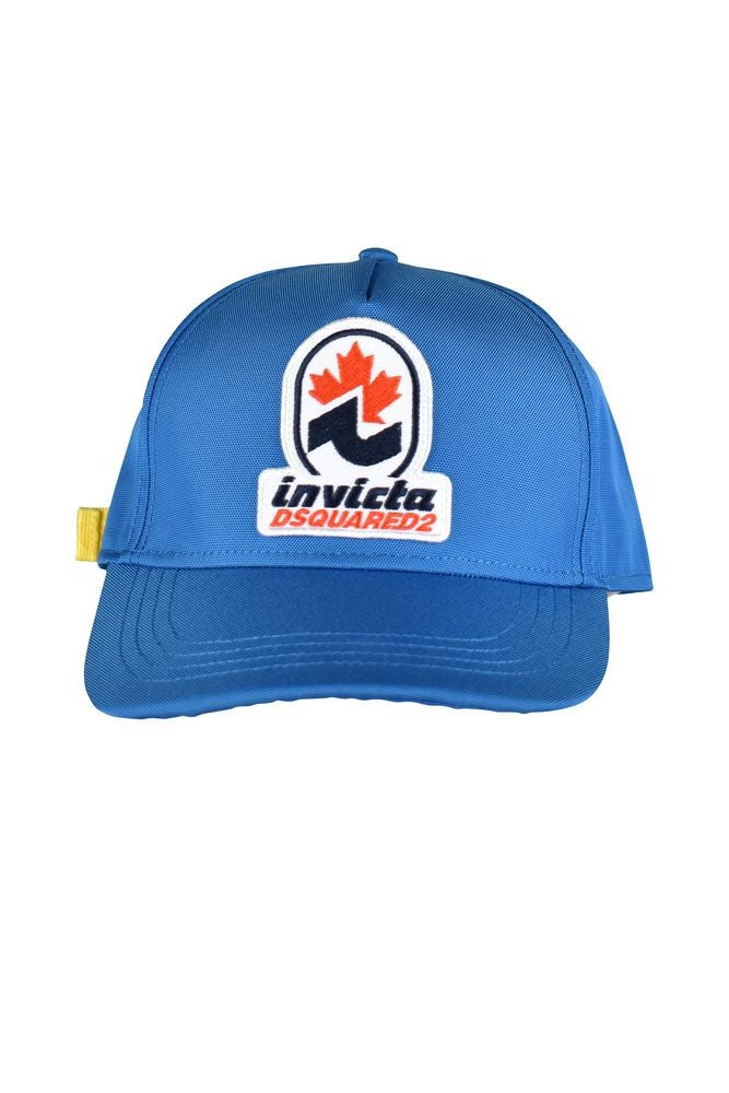 Dsquared2 Nylon Cap With Central Logo Patch