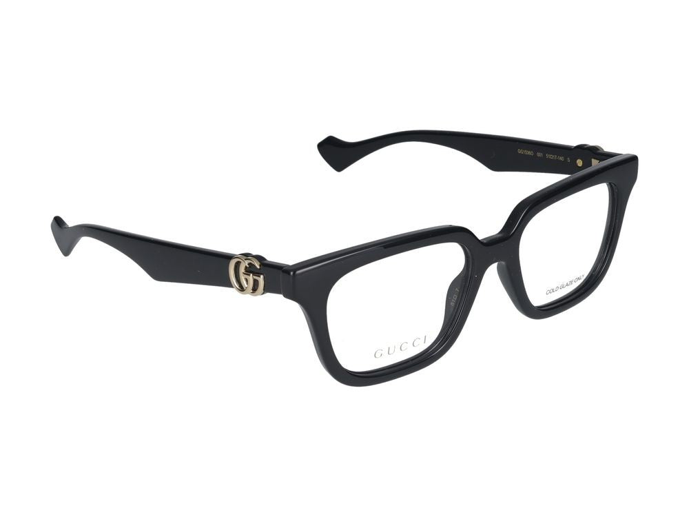 Gucci Eyeglasses Gg1536o 001 Black Black Transparent 51/17/140