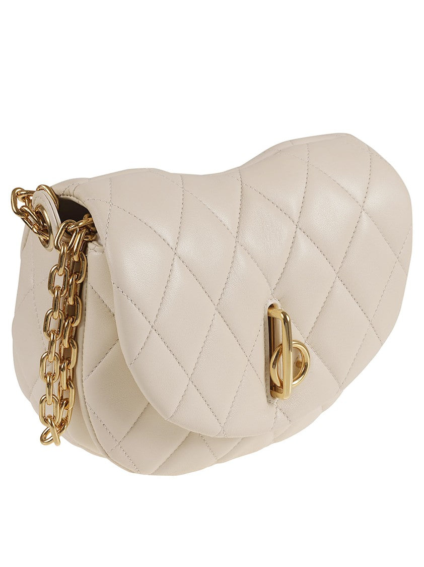 Burberry Quilted Almond Beige Shoulder Bag