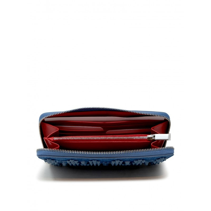 Christian Louboutin 3245238 4229 Blue Panettone Loubinthesky Wallet