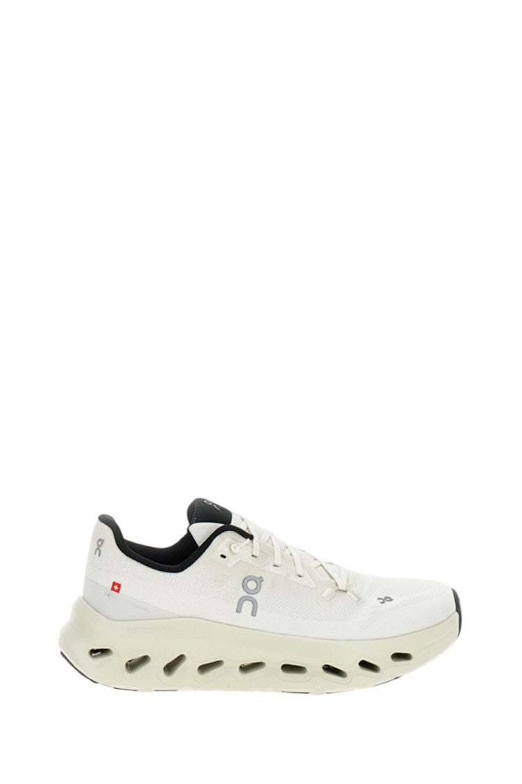 On Running White Cloudtilt Mesh Cloudtec Low-Top Sneakers