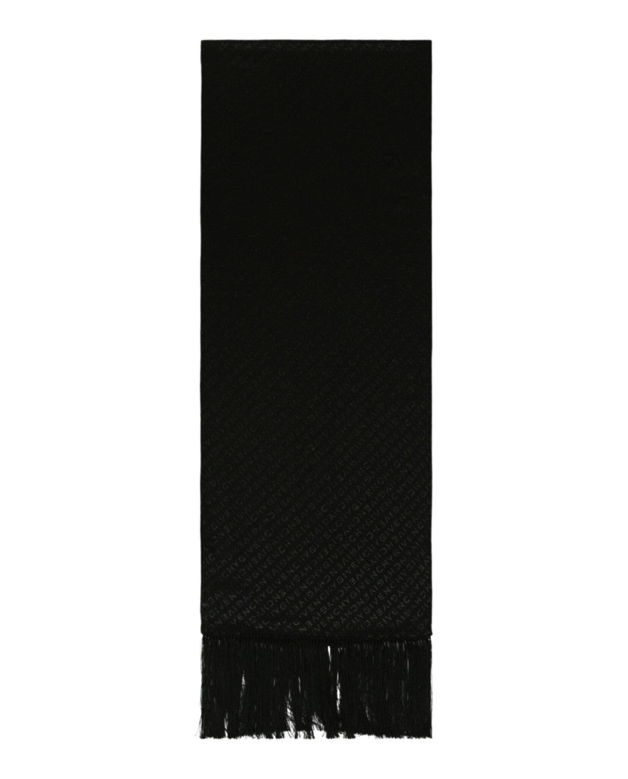 Givenchy Diagonal Logo Evening Scarf