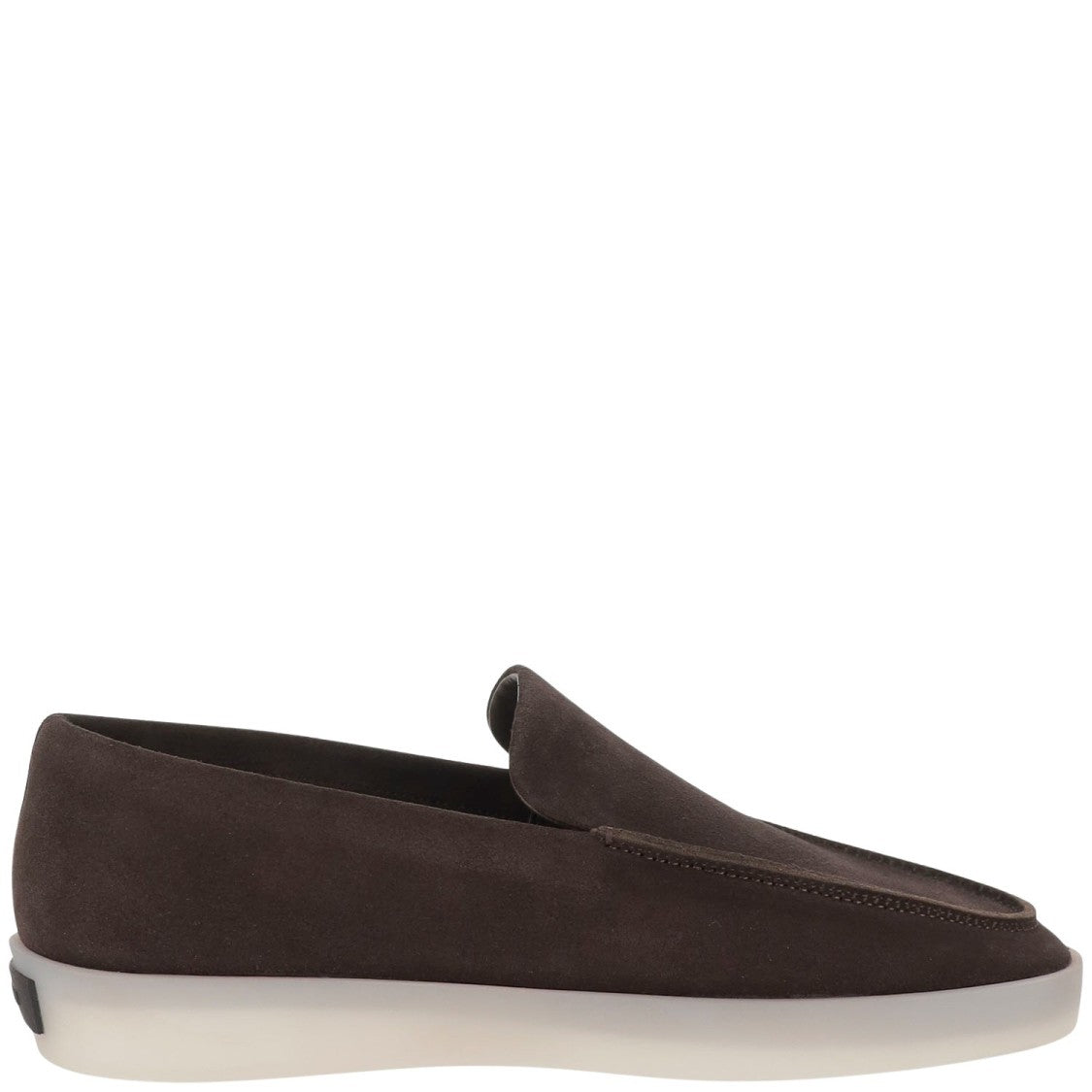Fear Of God Brown Suede Leather Slip-On Loafer