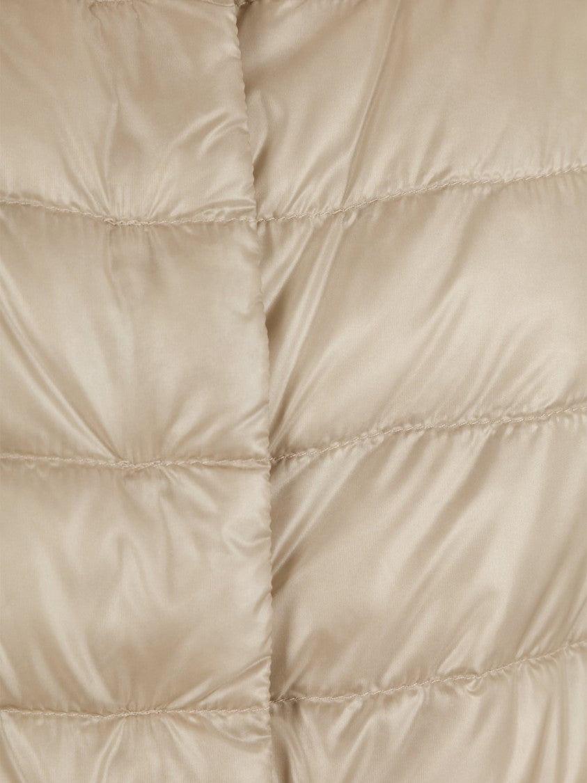 Herno Neutral Piumino Lightweight Petal Sleeve Jacket