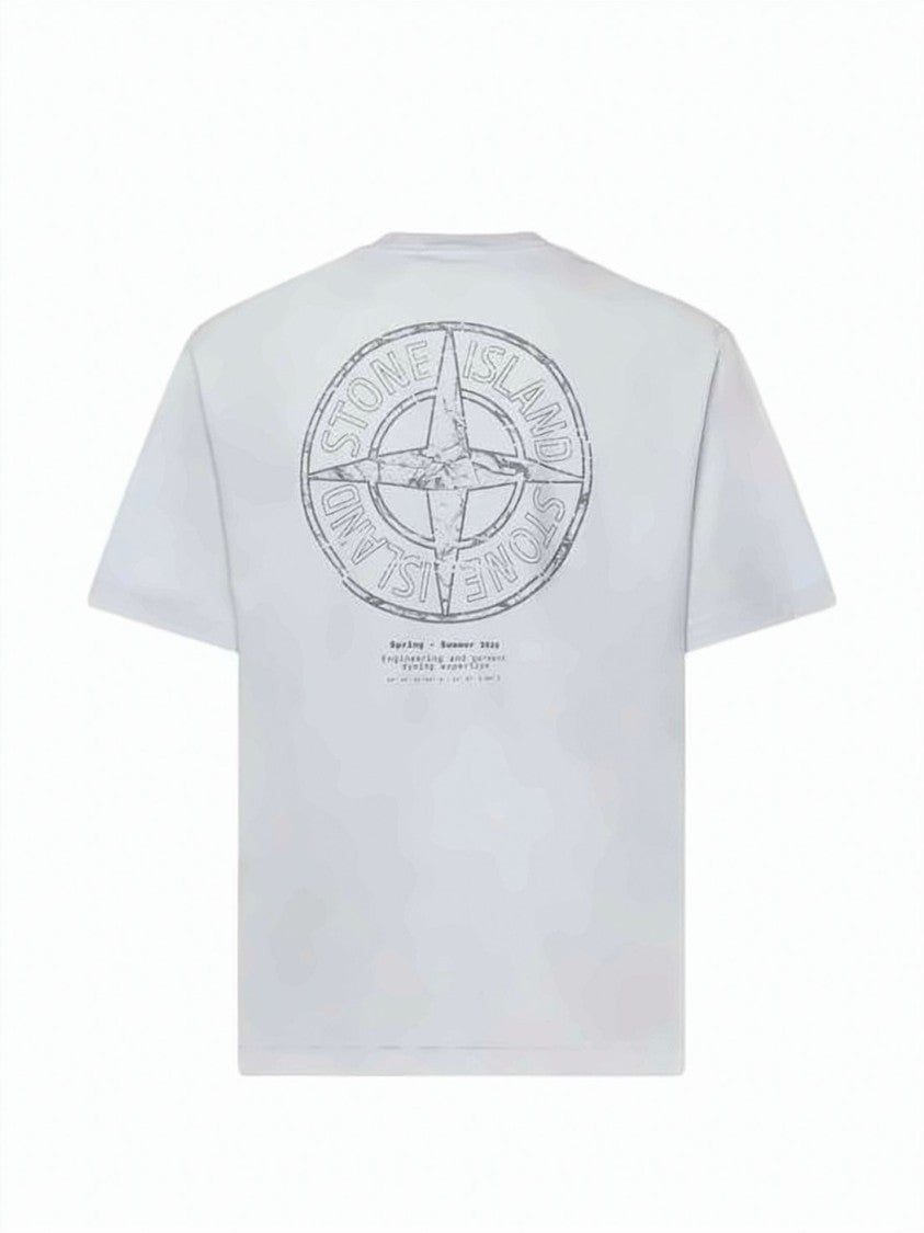 Stone Island Short-Sleeve T-Shirt With Classic Crew Neckline