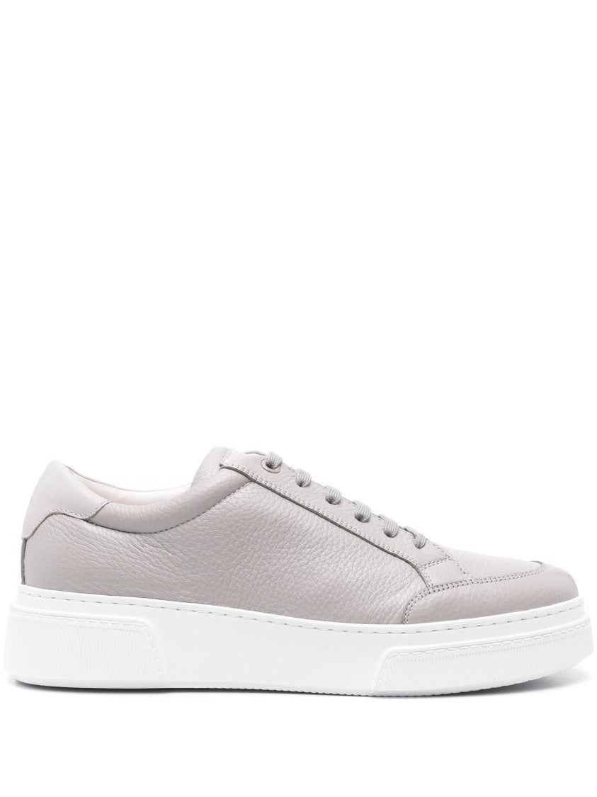 Giorgio Armani Elegant Grey Trainers
