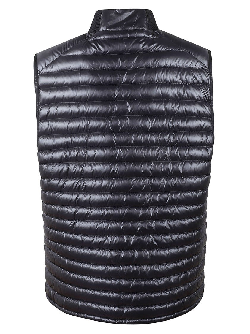 Belstaff Quilted Padded Gilet With High Collar