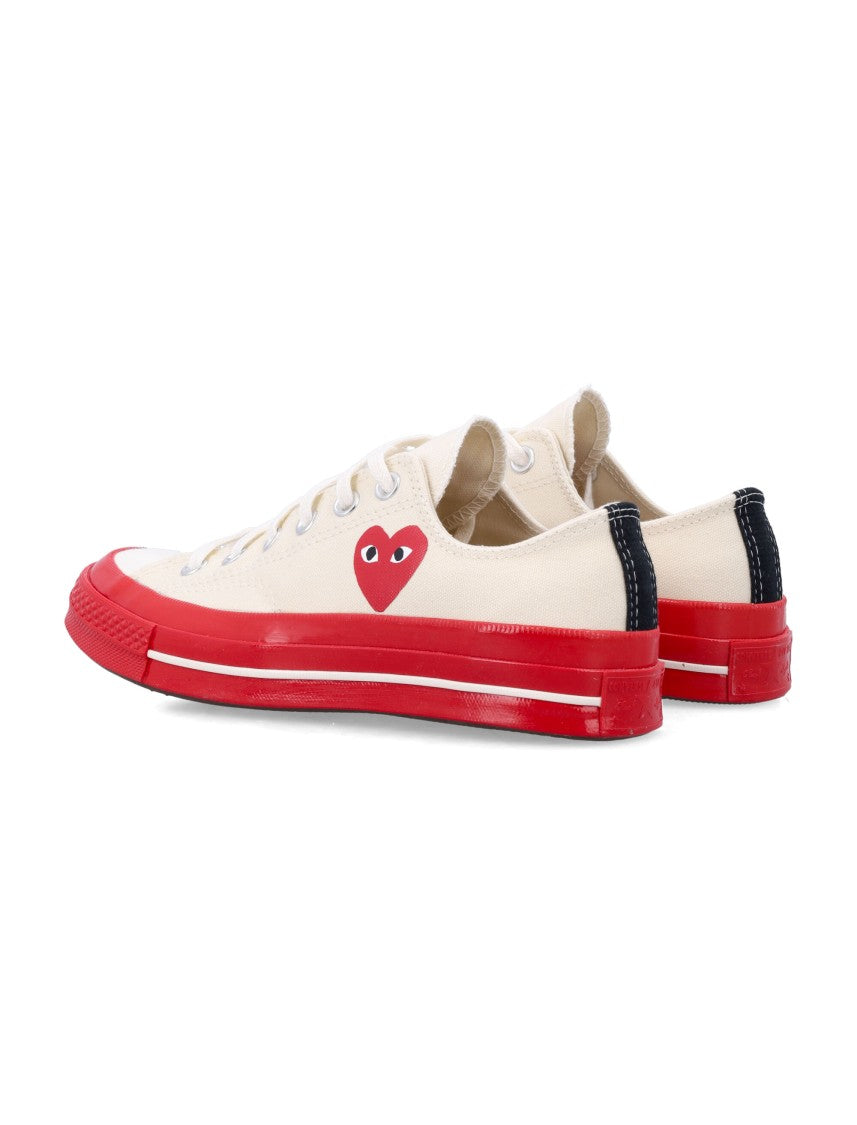 Comme Des Garçons X Converse Comme Des Garçons Play X Converse Chuck 70 Low-Top Sneakers