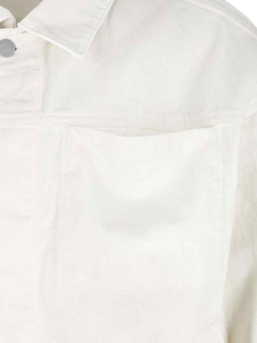 Entire Studios Gem Denim Jacket – Cream