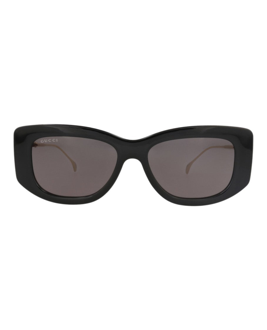 Gucci Square-Frame Injection Sunglasses