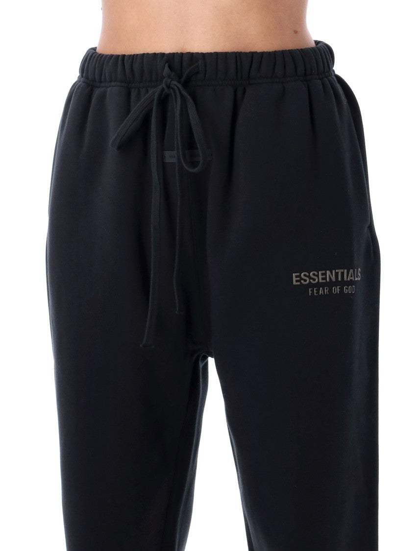 Fear Of God Black Track Pants With Relaxed Fit