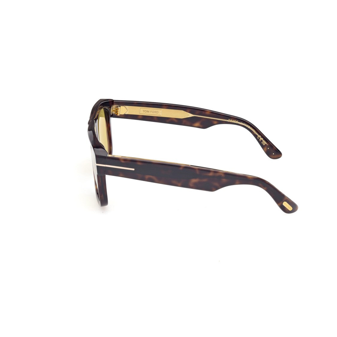 Tom Ford Ft1201 Rectangular Tortoiseshell Acetate Sunglasses