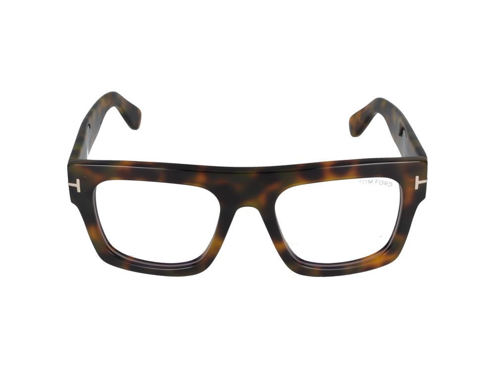 Tom Ford Tortoiseshell Oversized Frame Eyeglasses