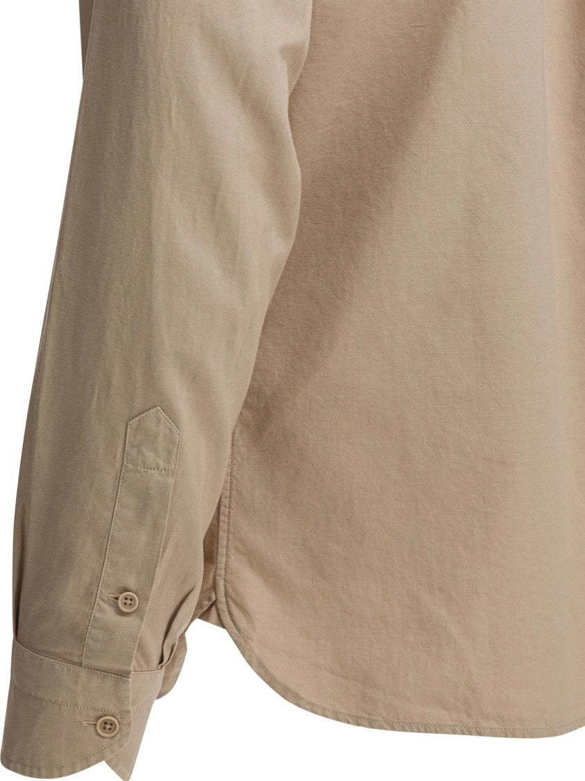 Tom Ford Military Linen Blend Shirt