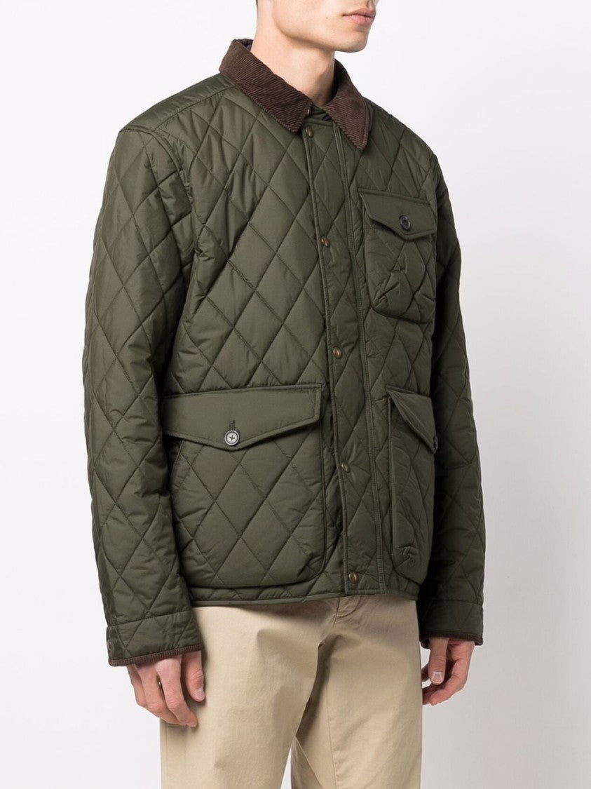 Polo Ralph Lauren Quilted Jacket With Diamond Pattern