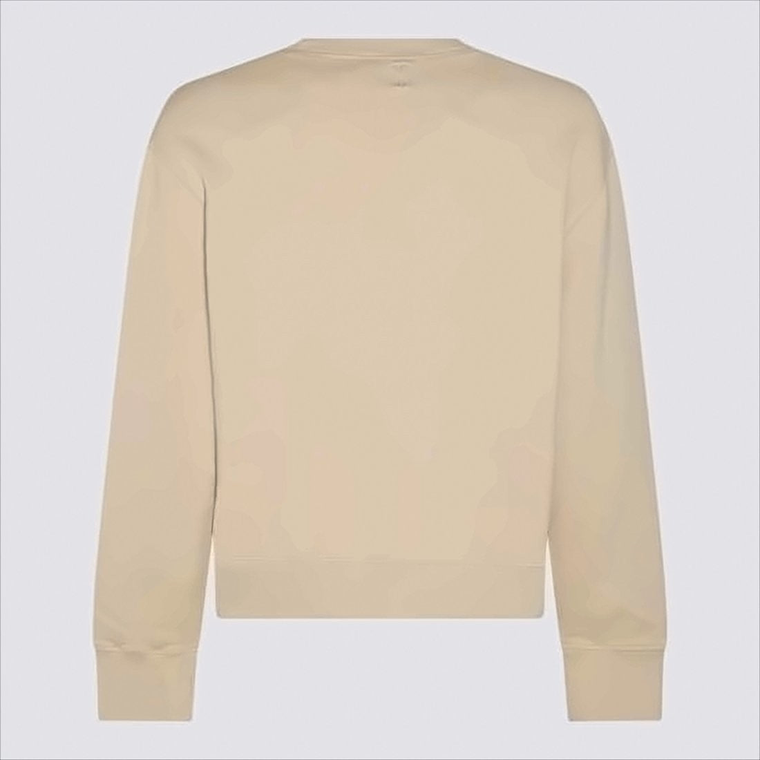 Ami Long-Sleeve Top With Ribbed Cuffs