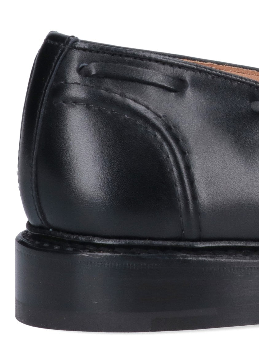 Tricker's Elton Black Leather Loafers