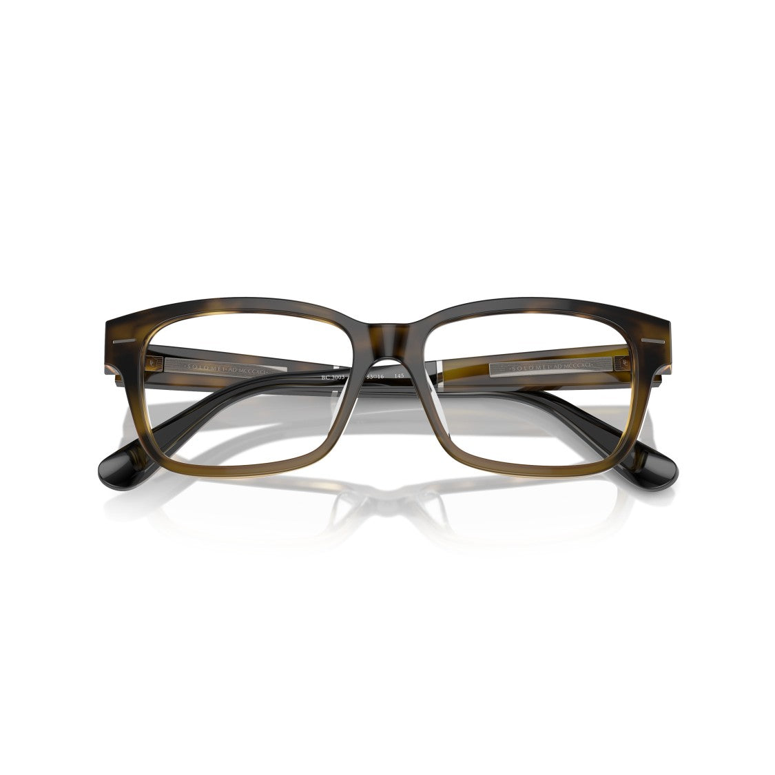 Brunello Cucinelli 0Bc3003 Rectangular Gradient Acetate Sunglasses With Polished Finish