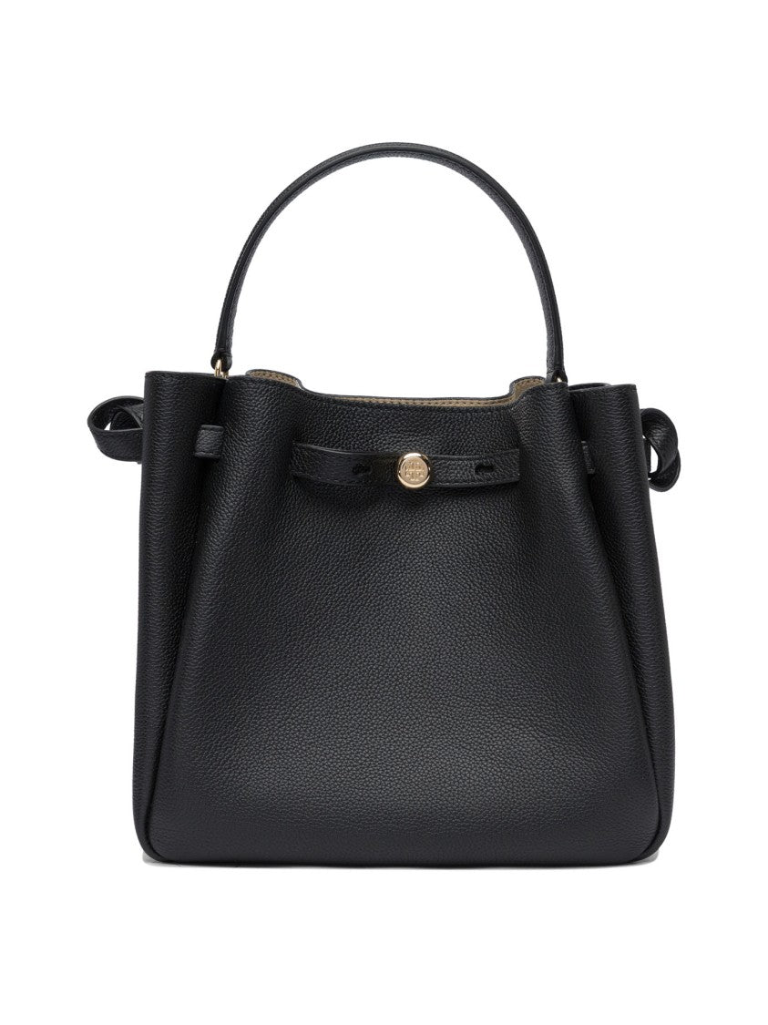Tory Burch Leather Handbag With Adjustable Shoulder Strap