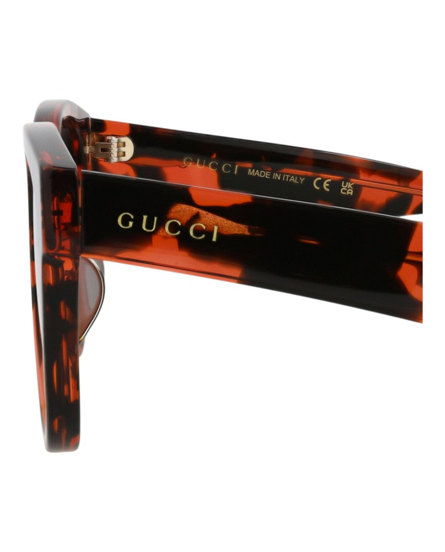 Gucci Square-Frame Recycled Acetate Sunglasses
