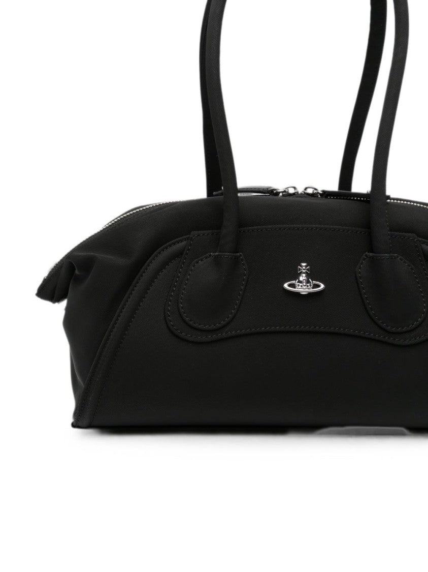 Vivienne Westwood Structured Handbag With Rounded Handles And Zip Closure